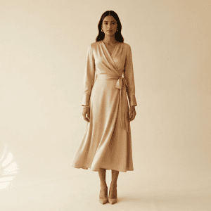 Céleste Wrap Dress