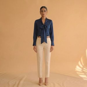 Lys Scarf-Neck Blouse