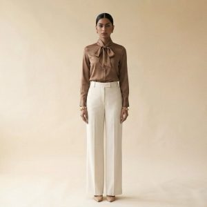 Élan Wide-Leg Trousers