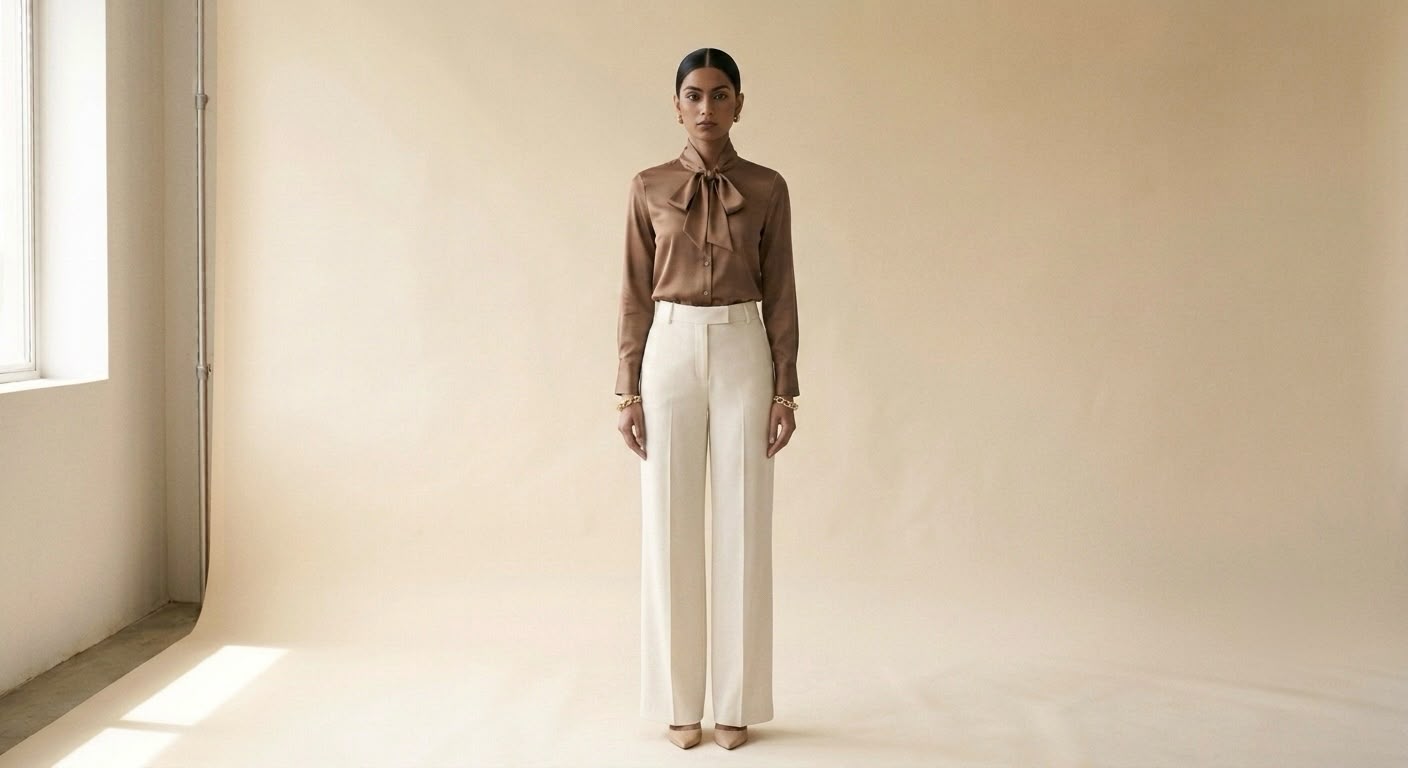 Élan Wide-Leg Trousers